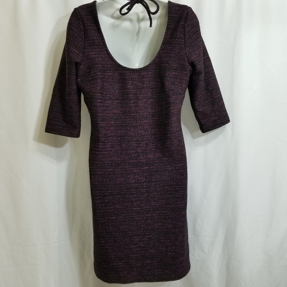 Le Chateau Purple XL Stretchy Dress - Picture 9 of 12
